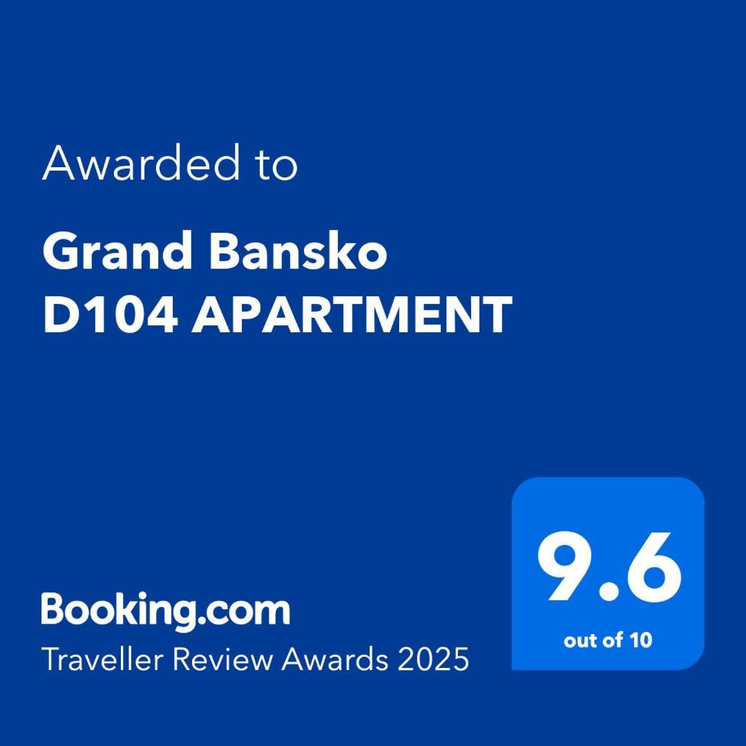 Grand Bansko D104 Apartment Exterior photo